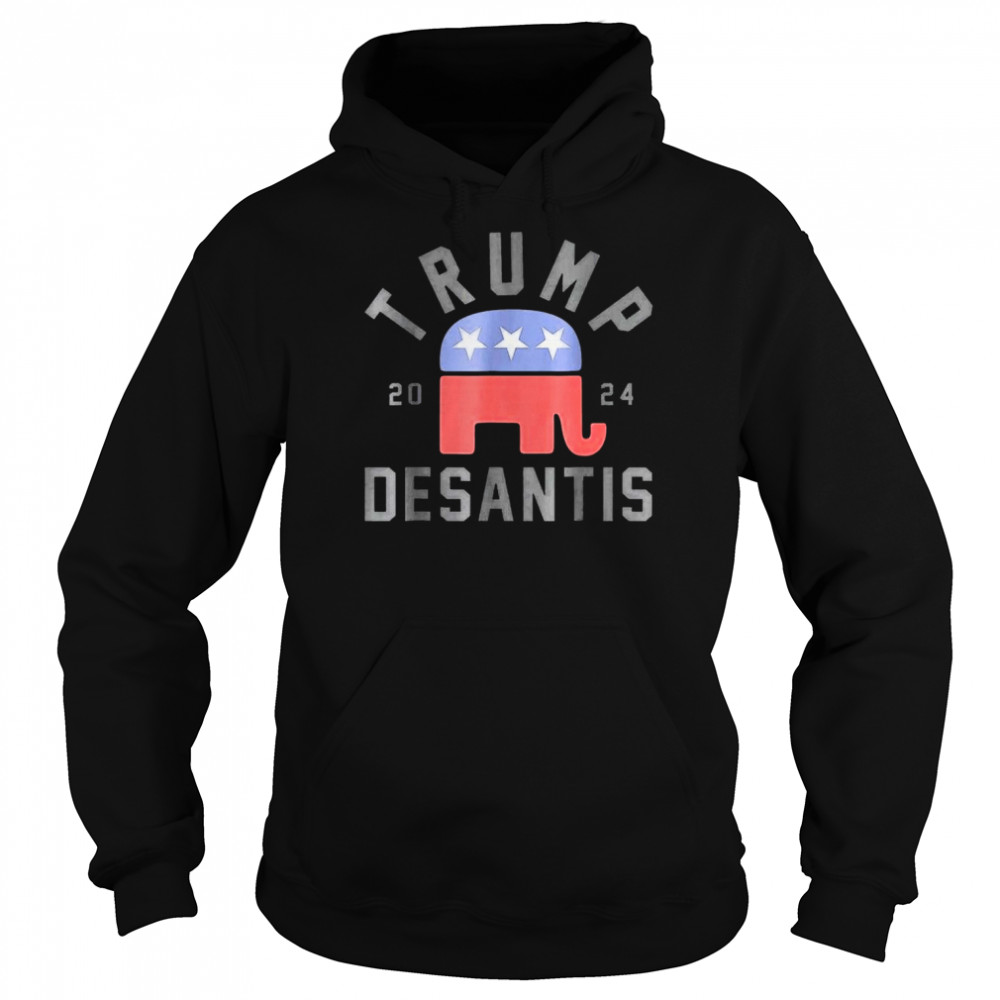 trump desantis 2024 save america usa flag republican shirt unisex hoodie