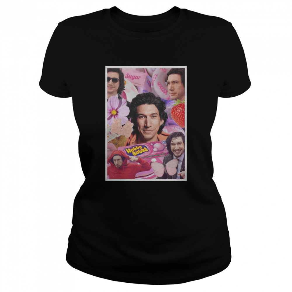 Adam Driver Retro Illustration shirt Classic Women's T-shirt