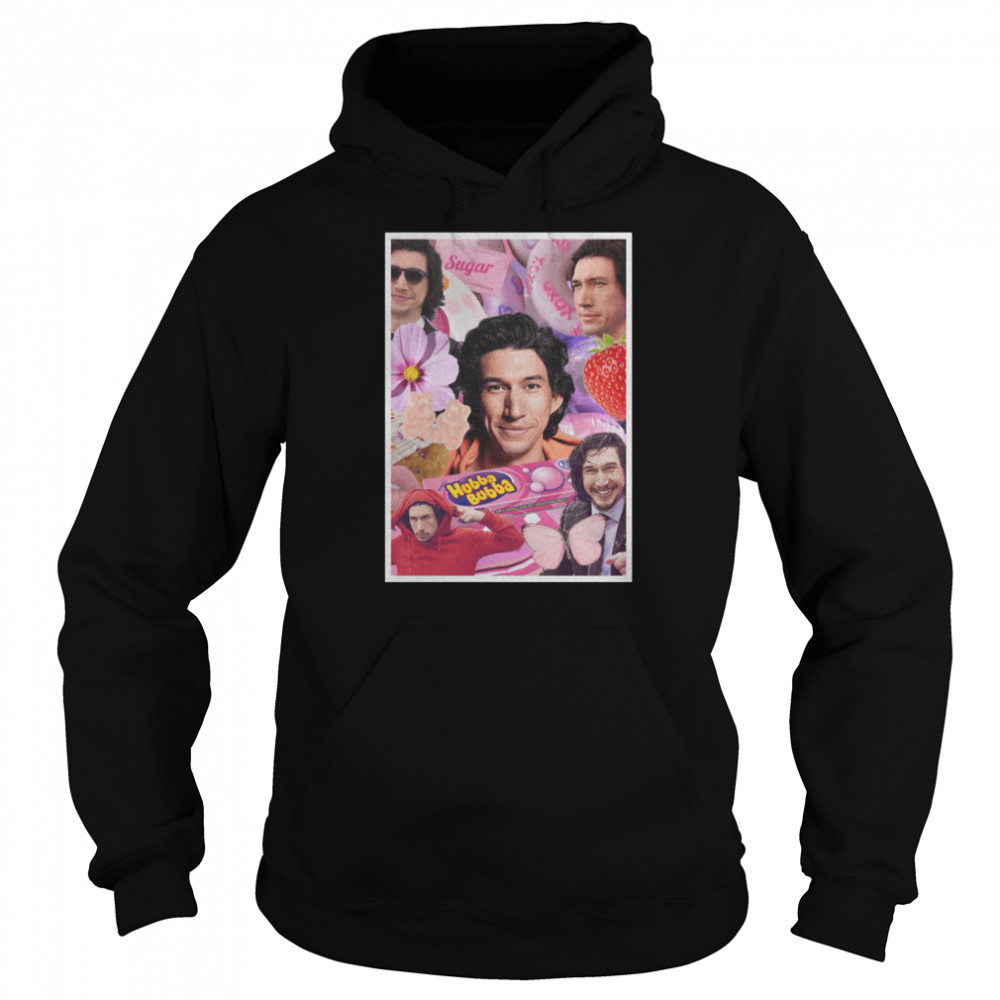 Adam Driver Retro Illustration shirt Unisex Hoodie
