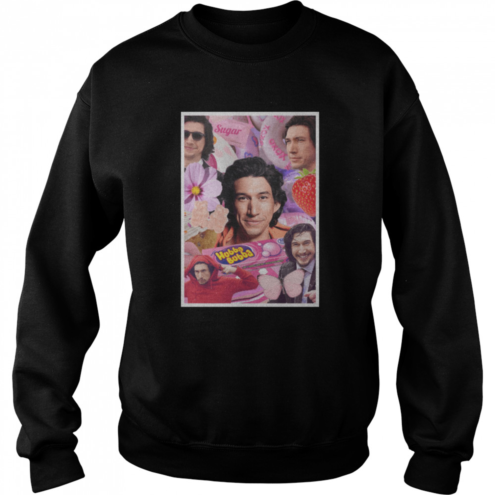 Adam Driver Retro Illustration shirt Unisex Sweatshirt