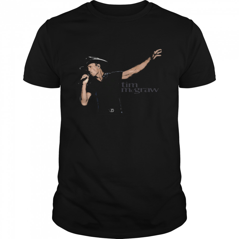 American Country Music Singer Tim Mcgraw shirt