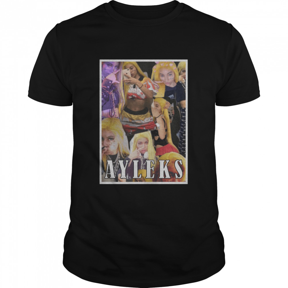 Ayleks Collage Retro Illustration shirt