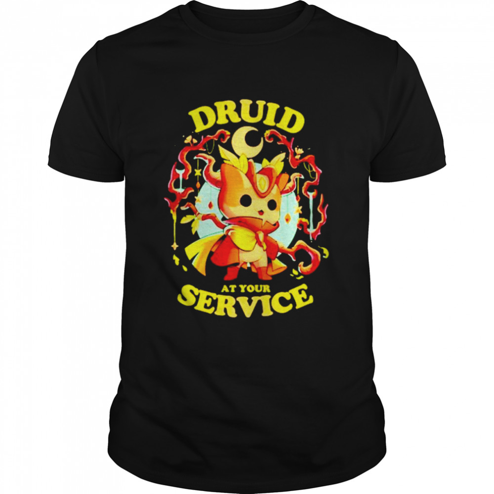 Druid at your service shirt Classic Men's T-shirt