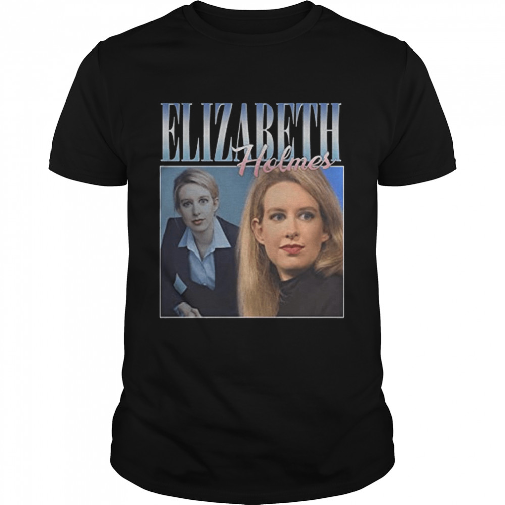 Elizabeth Holmes 90s Retro Lilbeck shirt