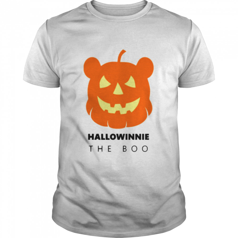 Hallowinnie The Boo Winnie The Pooh Halloween Pumpkin Head shirt Classic Men's T-shirt