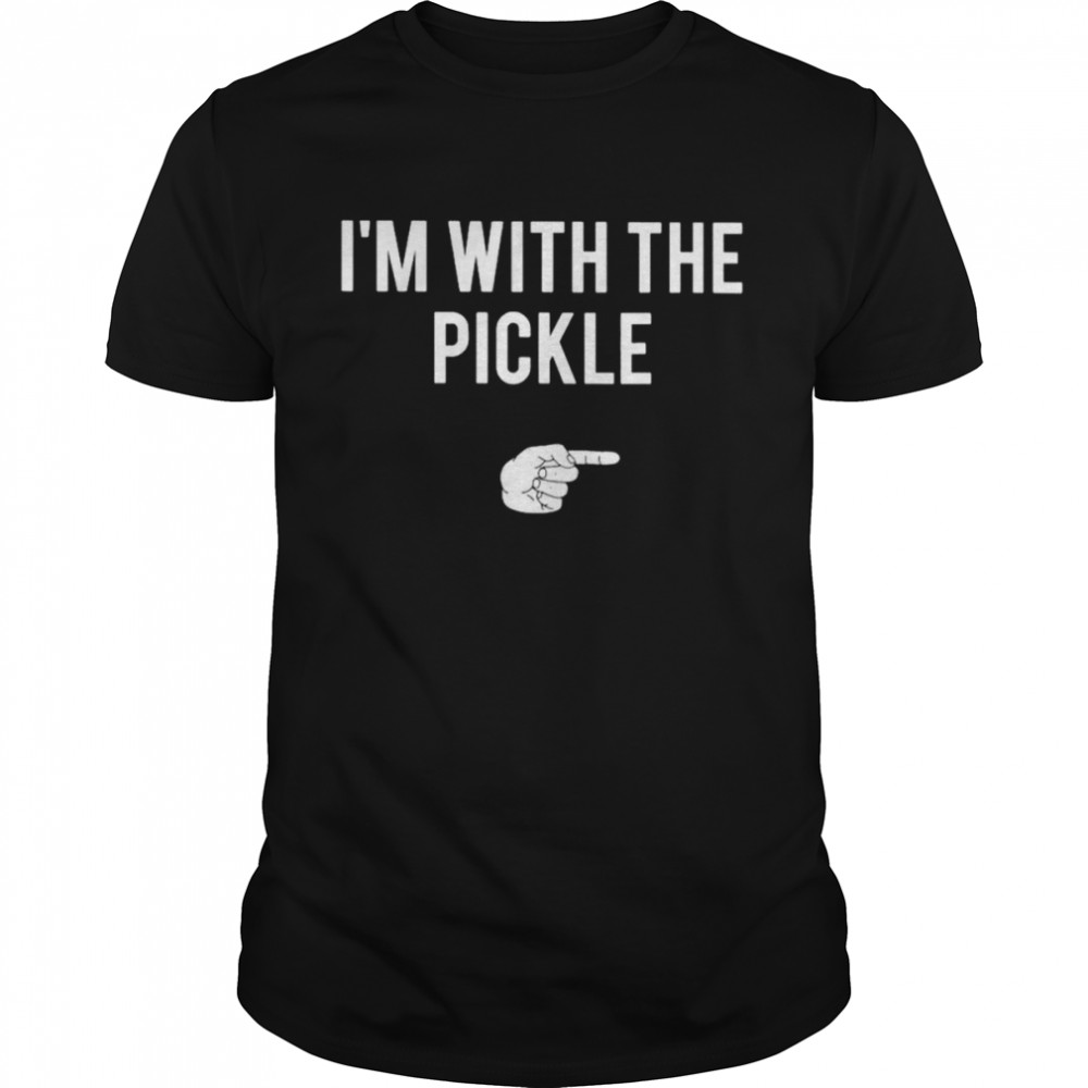 I’m with the pickle halloween shirt Classic Men's T-shirt