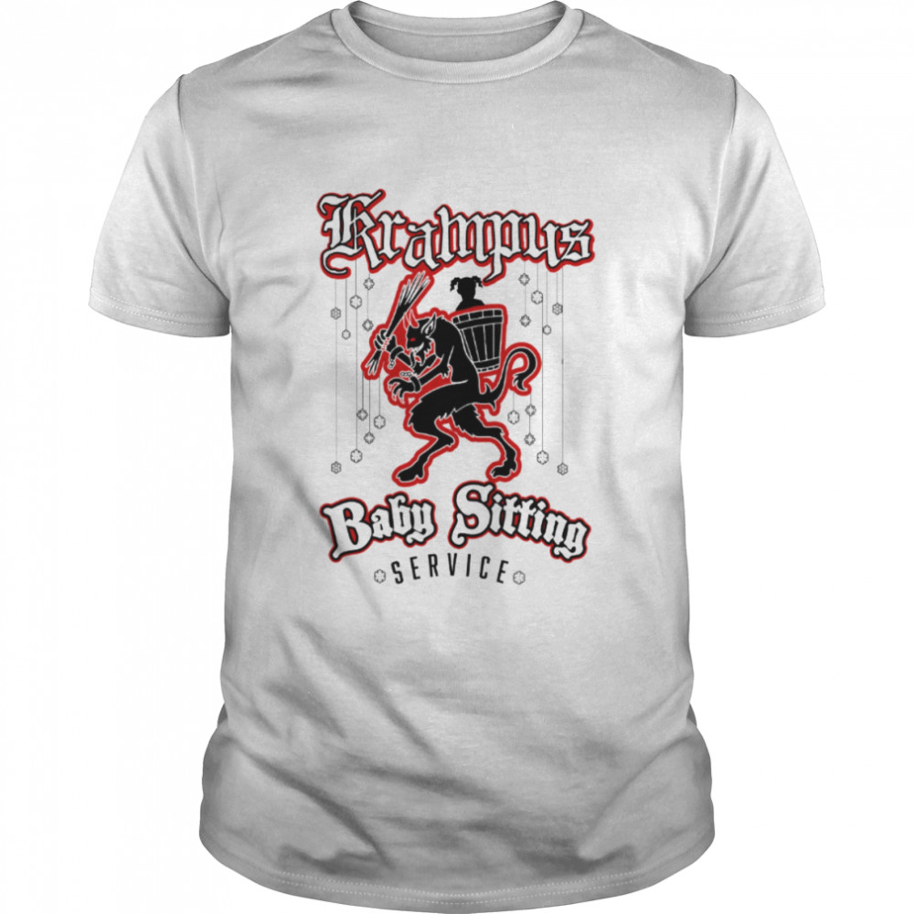 Krampus Baby Sitting Service Krampus Night Krampusnacht shirt