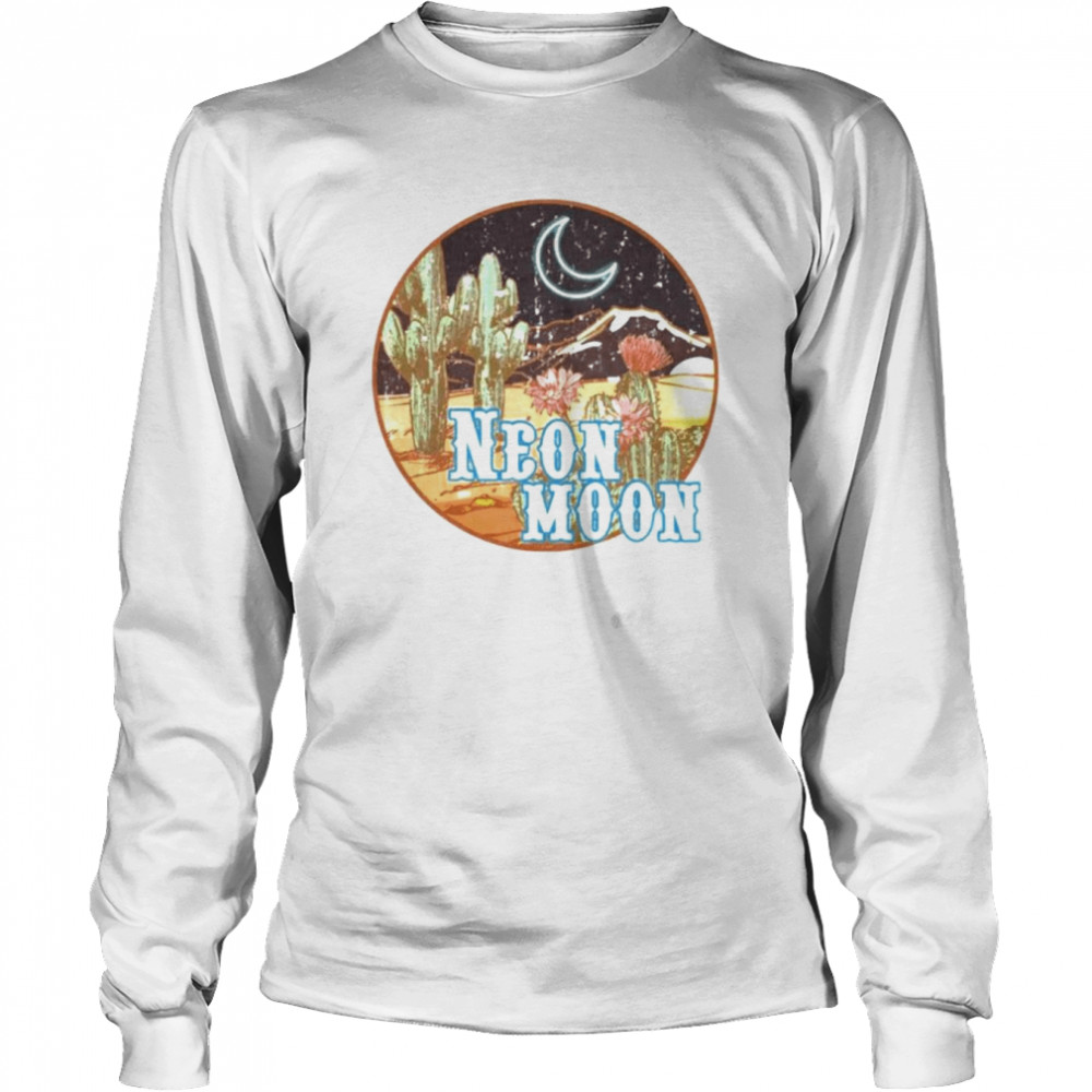 Neon moon shirt Long Sleeved T-shirt
