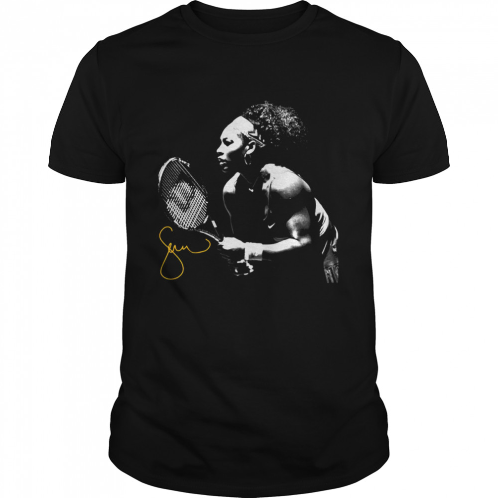 Serena Williams And Signature Fanart shirt