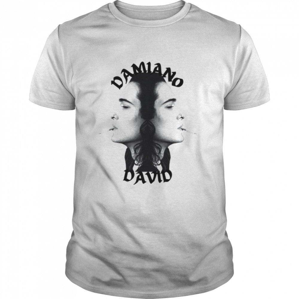 Smoking Damiano David Vocal Maneskin shirt