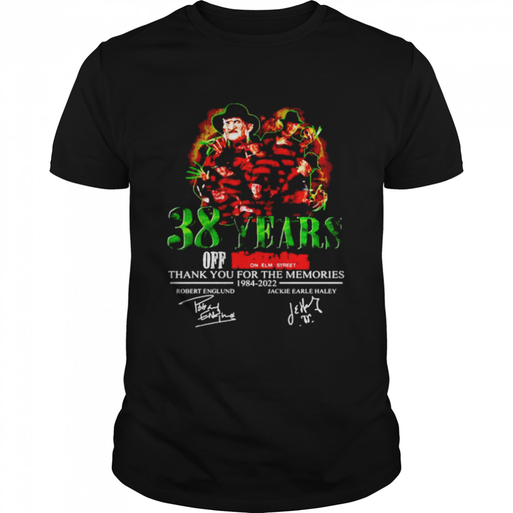 38 years off Nightmare on ELM street thank you for the memories shirt Classic Men's T-shirt