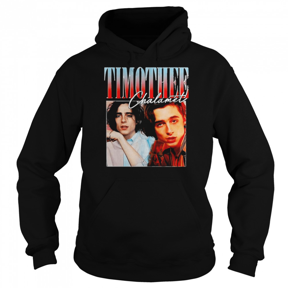 Actor Timothée Chalamet Vintage Bootleg shirt Unisex Hoodie