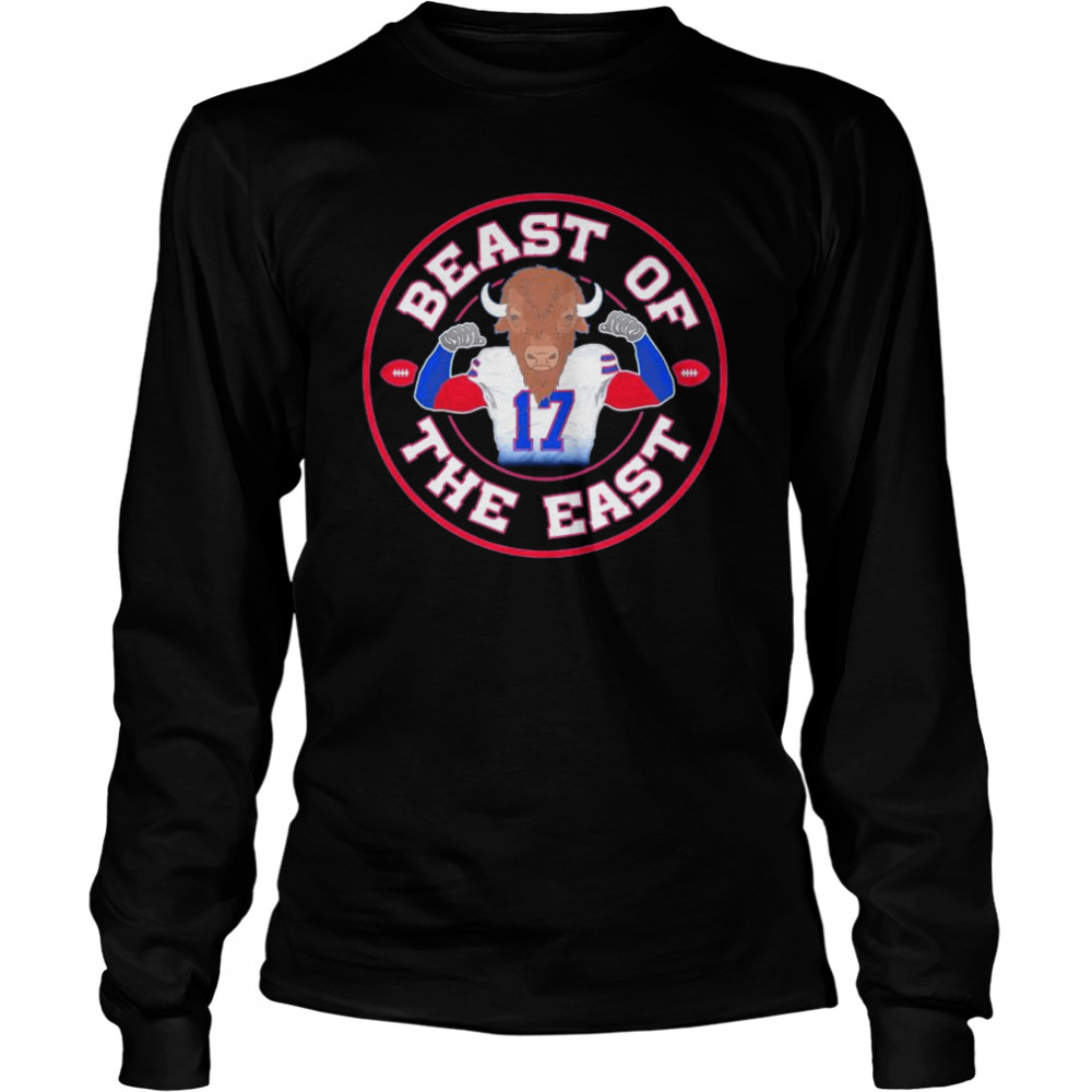 Buffalo Bills Josh Allen beast of the east shirt Long Sleeved T-shirt
