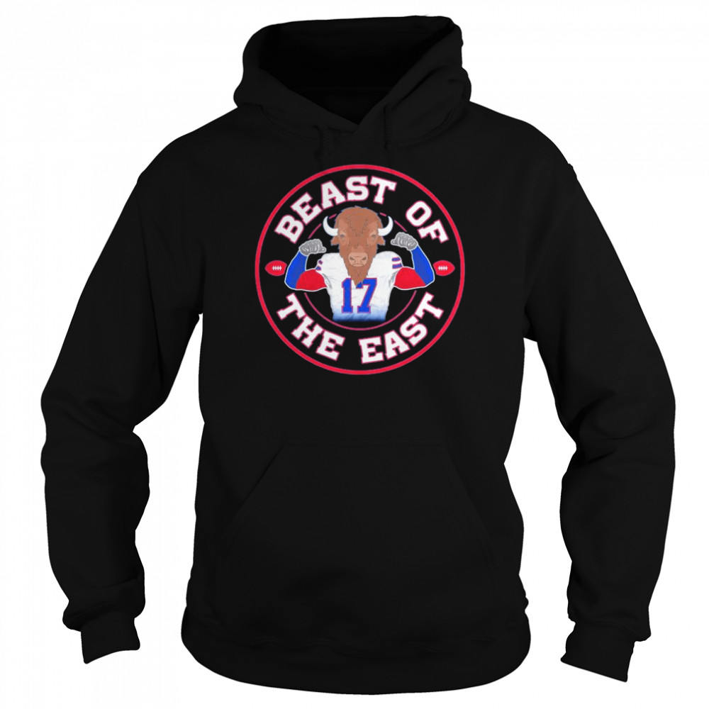 Buffalo Bills Josh Allen beast of the east shirt Unisex Hoodie