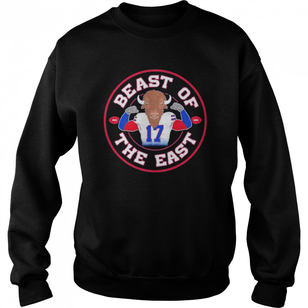 Buffalo Bills Josh Allen beast of the east shirt Unisex Sweatshirt