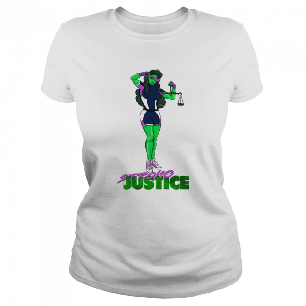 Case Of Strong Justice She Hulk Vintage shirt Classic Women's T-shirt