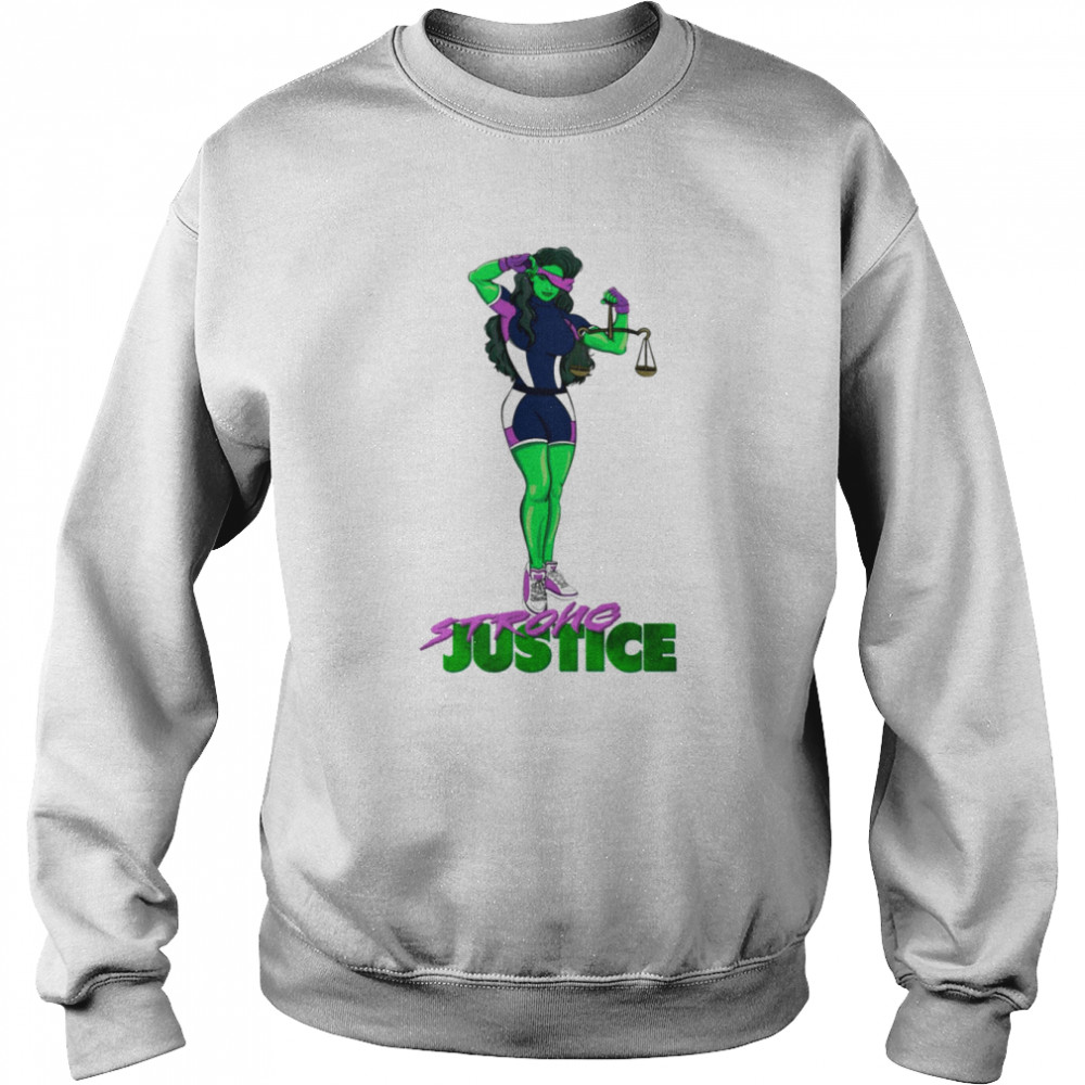 Case Of Strong Justice She Hulk Vintage shirt Unisex Sweatshirt