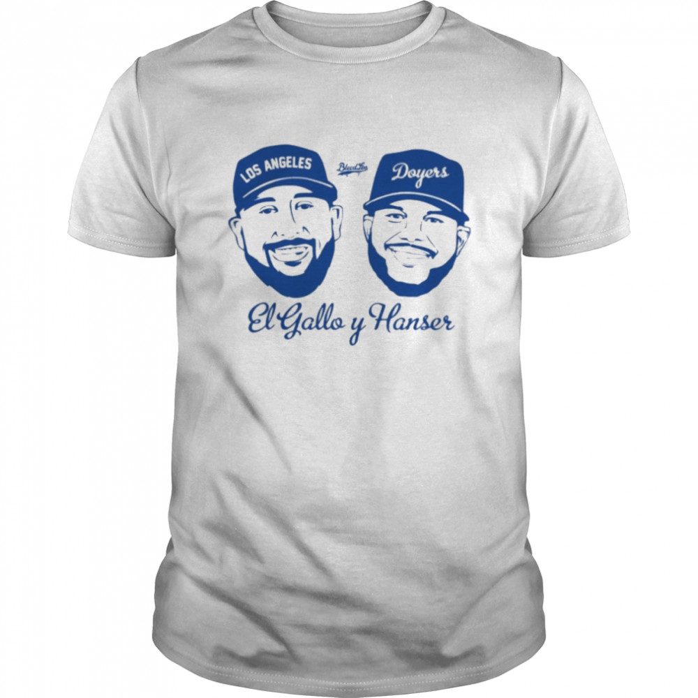 Dodgersbeat El Gallo Y Hanser Tee Bleedlos  Classic Men's T-shirt