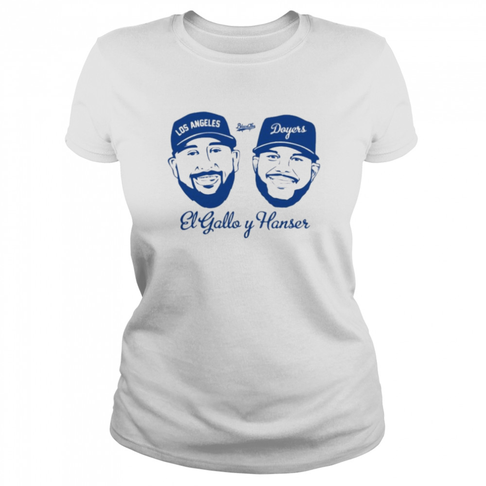 Dodgersbeat El Gallo Y Hanser Tee Bleedlos  Classic Women's T-shirt