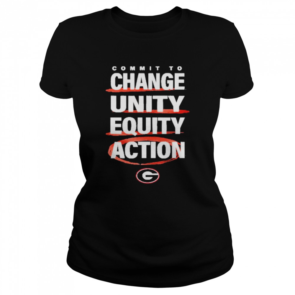 Georgia Change Unity Equity Action  Classic Women's T-shirt