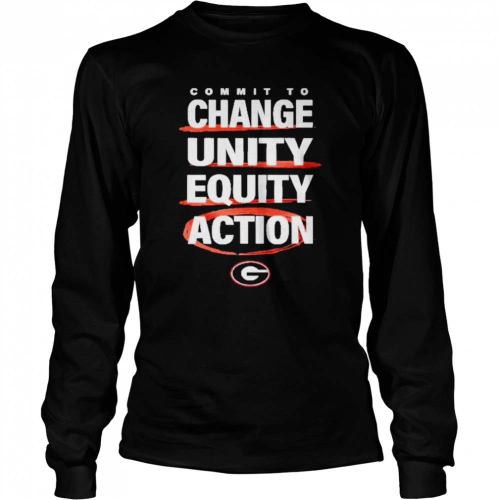 Georgia Change Unity Equity Action  Long Sleeved T-shirt