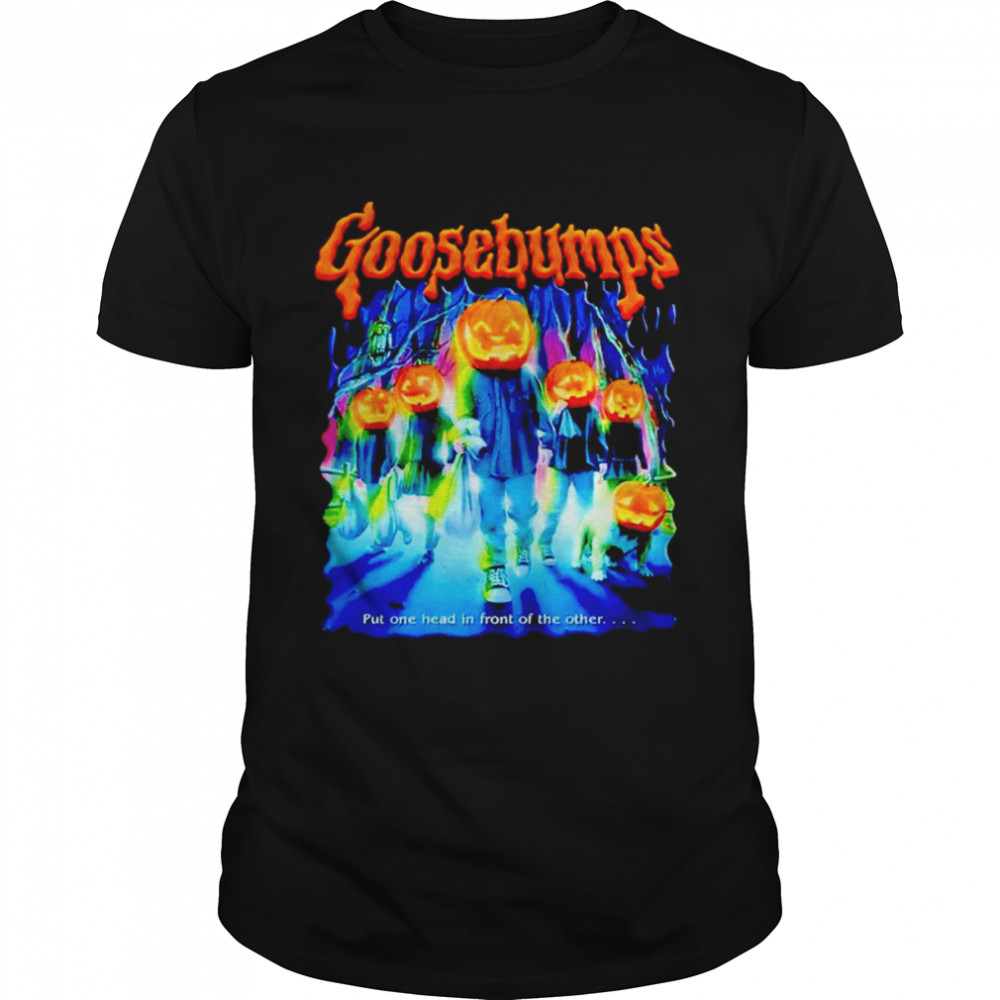 Goosebumps pumpkin ghost horror movie shirt Classic Men's T-shirt