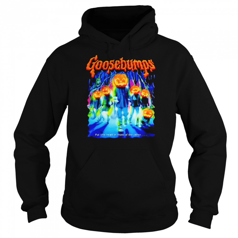 Goosebumps pumpkin ghost horror movie shirt Unisex Hoodie