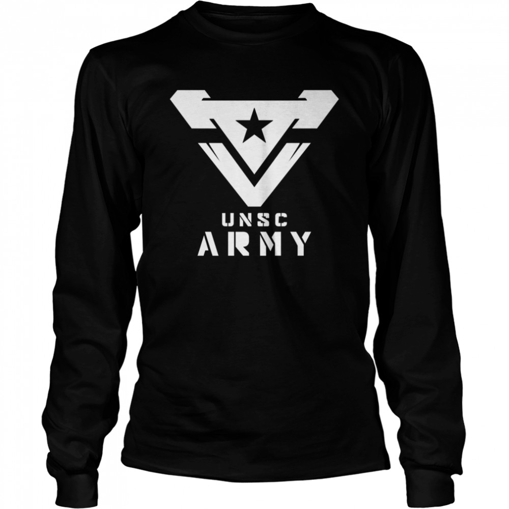 Halo Unsc Army Logo Halo Infinite shirt Long Sleeved T-shirt