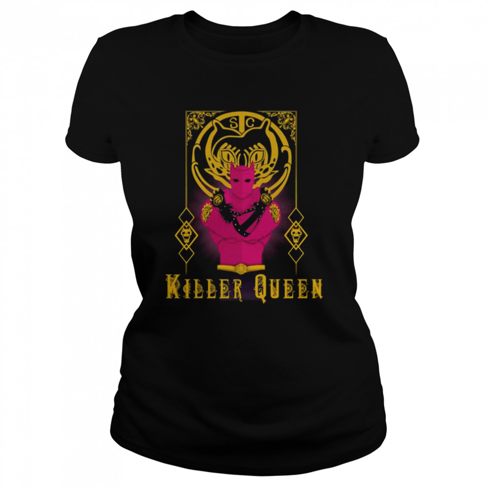 Killer Queen JoJo’s Bizarre Adventure Manga shirt Classic Women's T-shirt