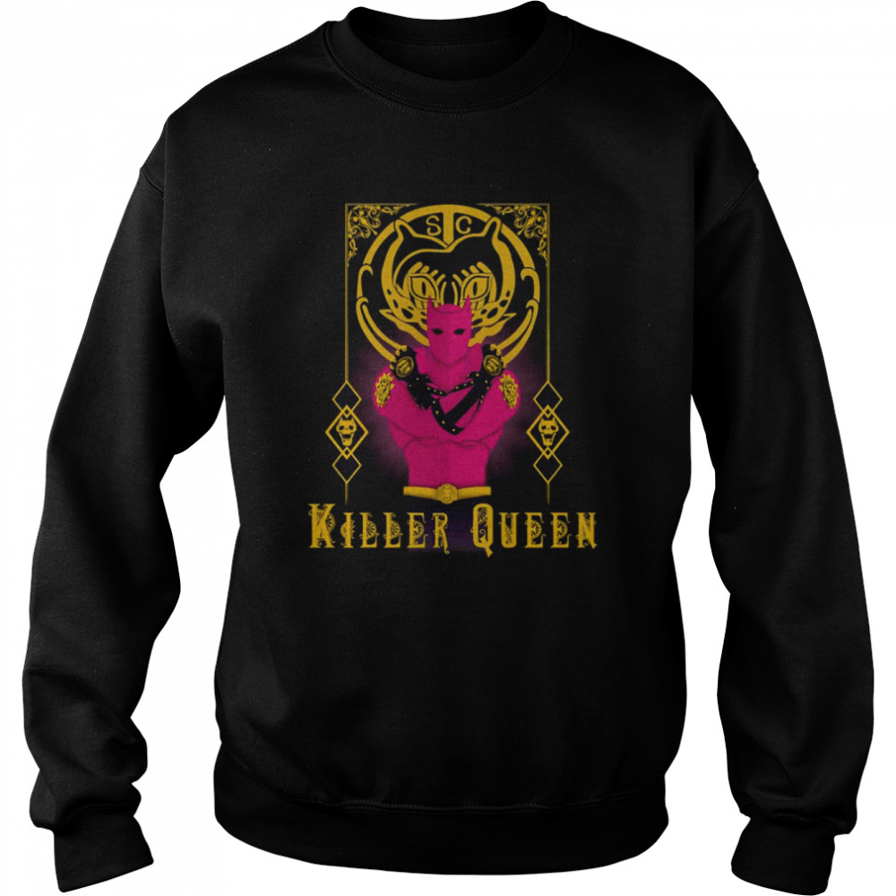 Killer Queen JoJo’s Bizarre Adventure Manga shirt Unisex Sweatshirt