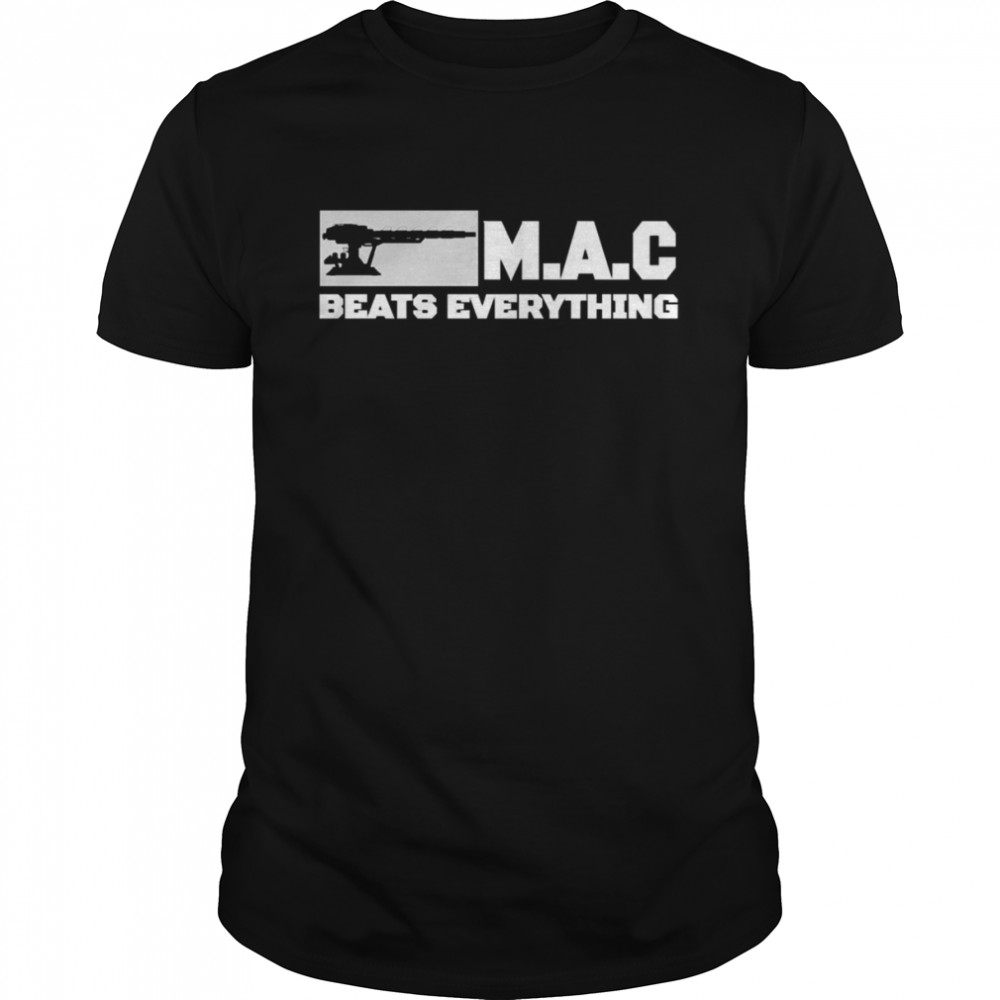 Mac Beats Everything Ukraine Rusia shirt Classic Men's T-shirt