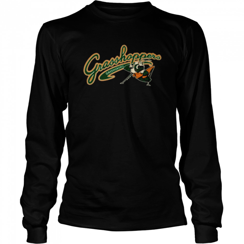Milb greensboro grasshoppers logo 2022 shirt Long Sleeved T-shirt