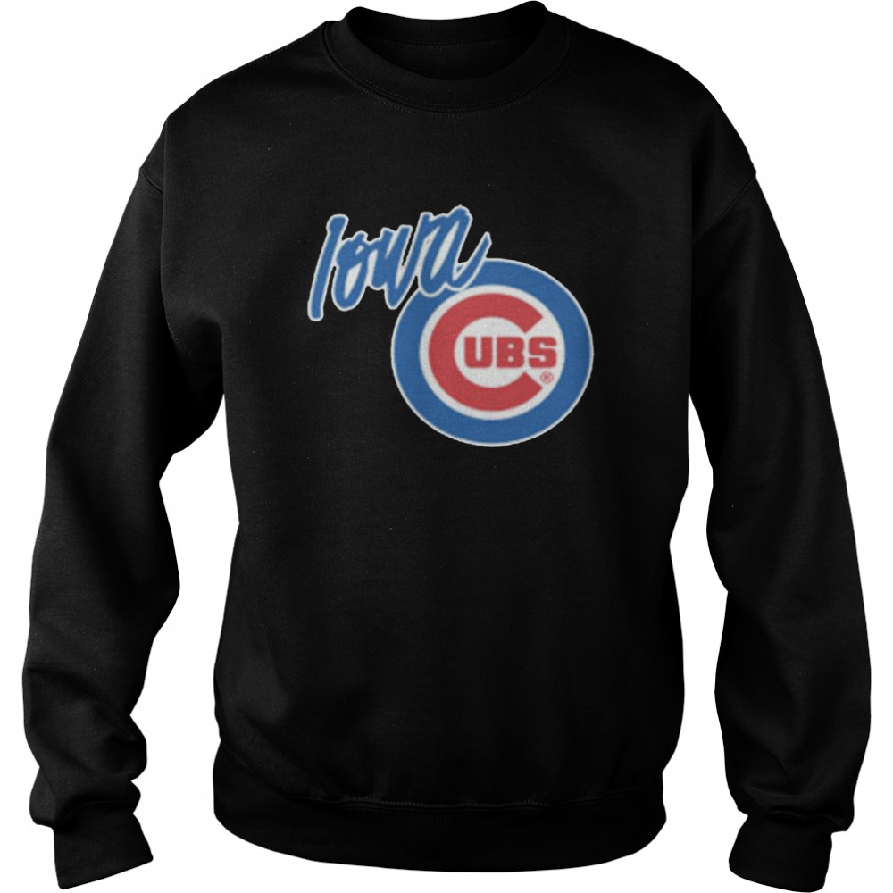 Milb Iowa Chicago Cubs logo 2022 shirt Unisex Sweatshirt
