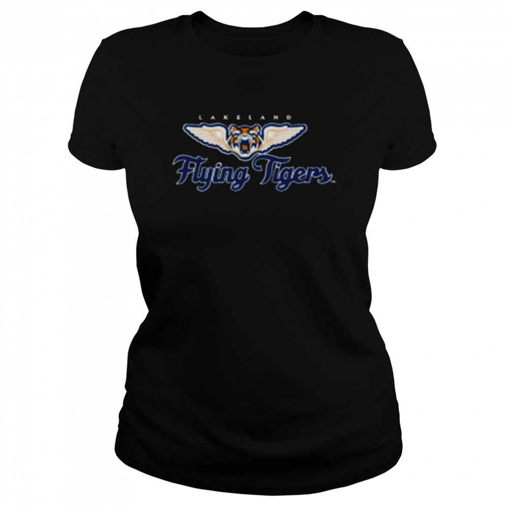 Milb lakeland flying tigers logo 2022 shirt Classic Women's T-shirt