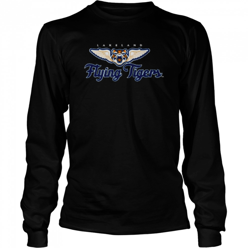Milb lakeland flying tigers logo 2022 shirt Long Sleeved T-shirt