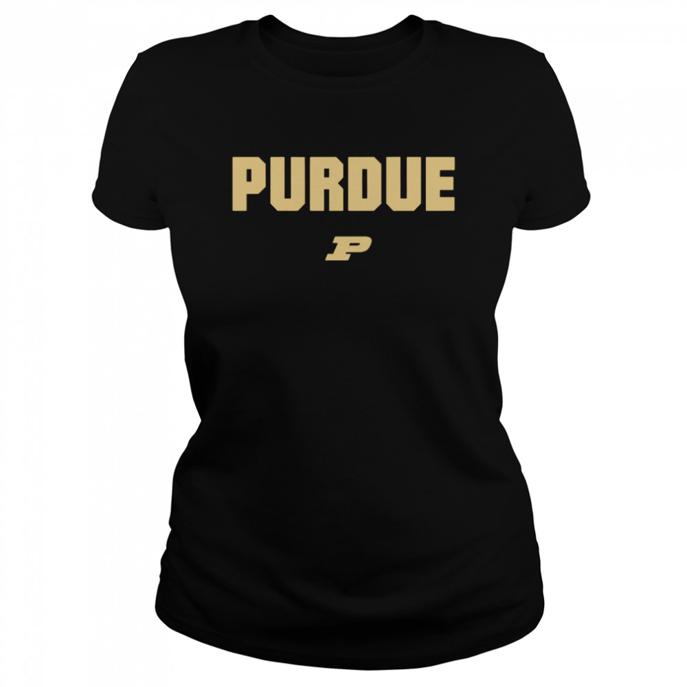 Purdue Boilermakers Wordmark shirt Classic Women's T-shirt