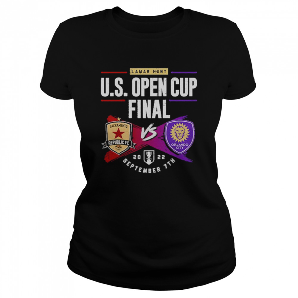 Republic Fc vs Orlando City U.S. Open Cup 2022 Match up Lamar Hunt shirt Classic Women's T-shirt