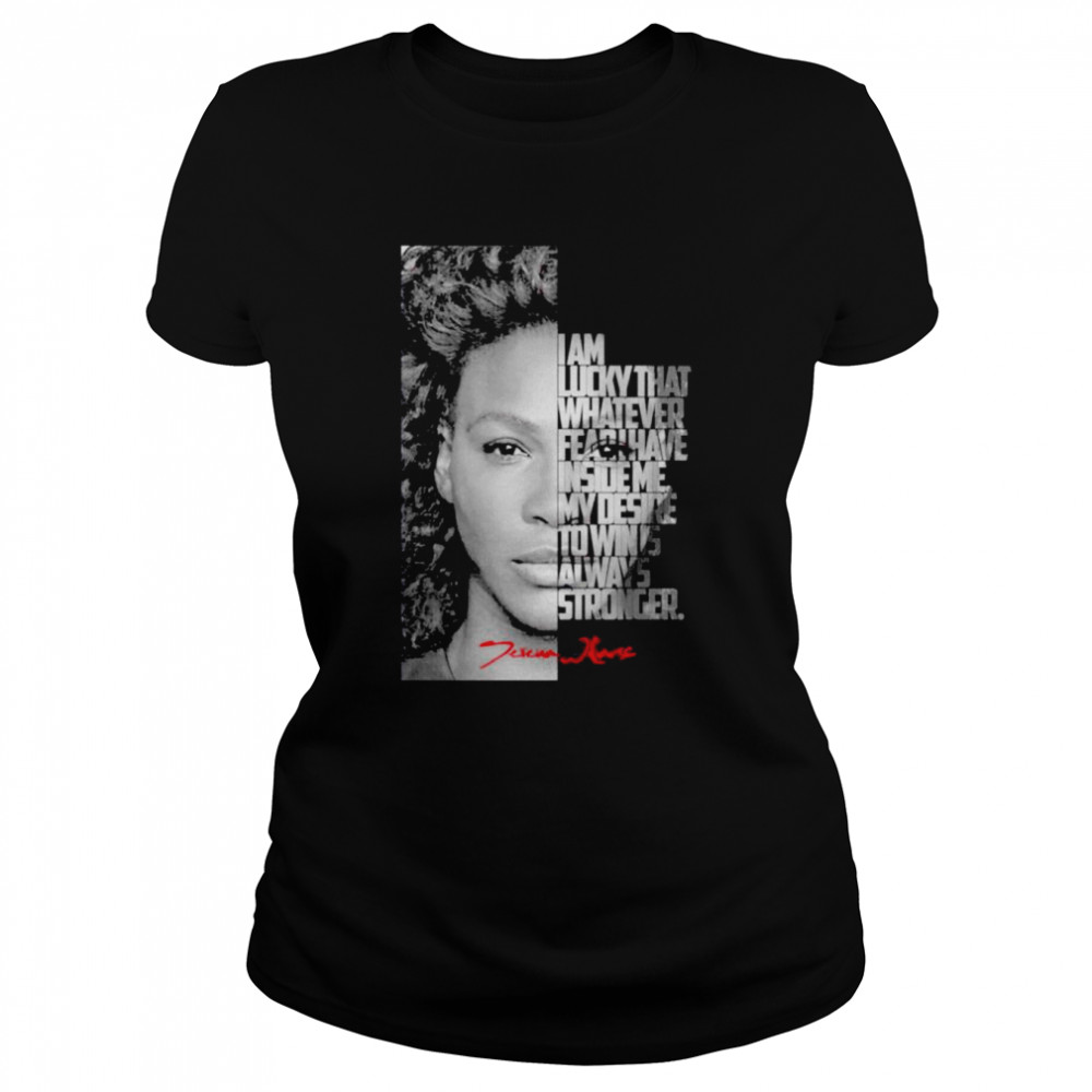 Serena Williams greatest female athlete T-shirt Classic Women's T-shirt