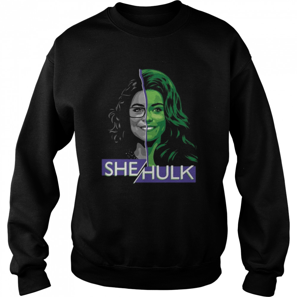 She Hulk Vintage Cut Design shirt Unisex Sweatshirt