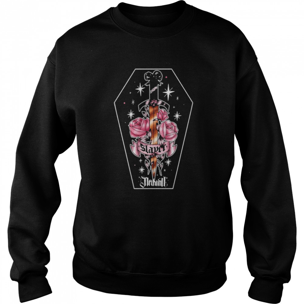 Slayer Sword Roses Halloween Witch Unisex Sweatshirt