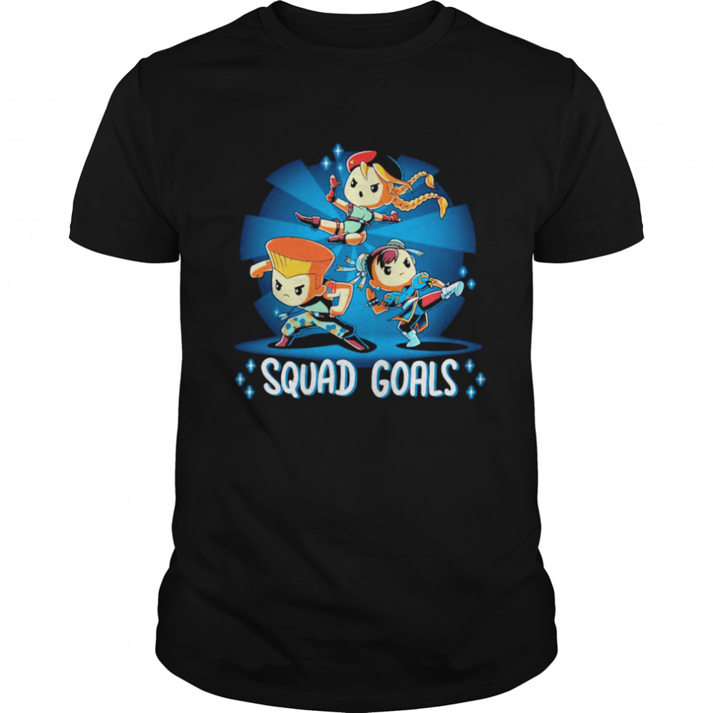 TeeTurtle Capcom Squad Goals  Classic Men's T-shirt