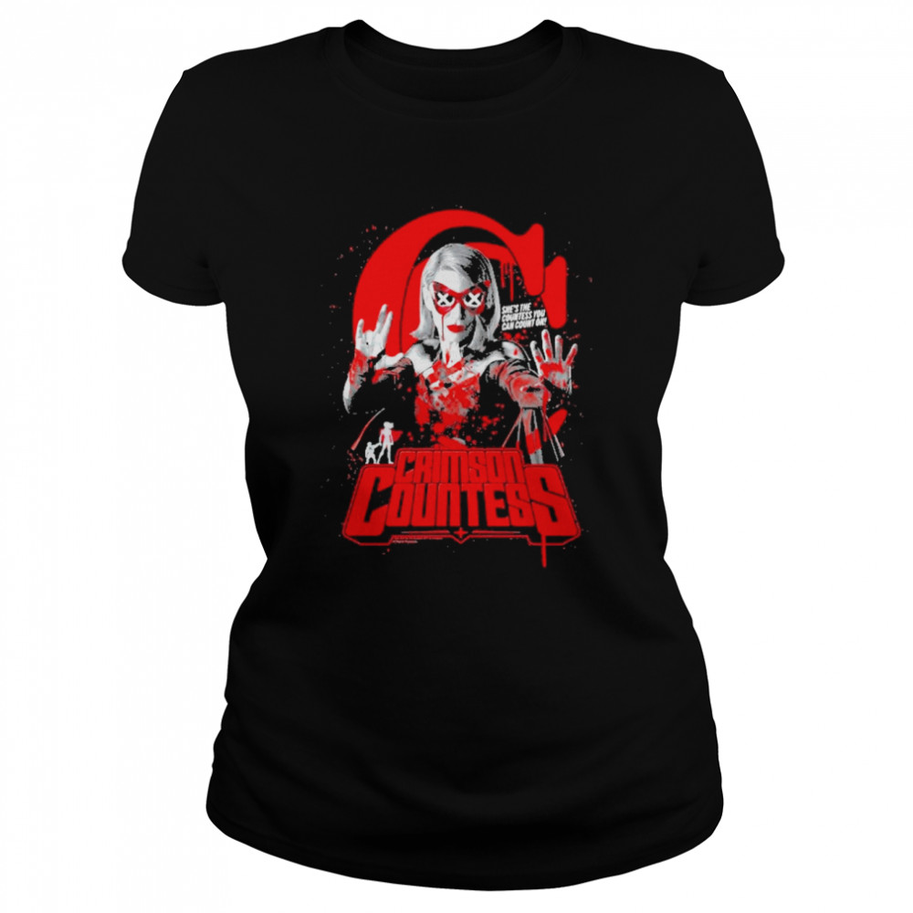 The Boys Crimson Countess Superhero  Classic Women's T-shirt
