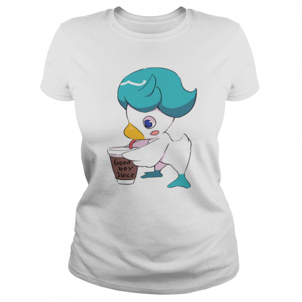 The New Duck Good Boy Juice Quaxly Pokemon shirt Classic Women's T-shirt