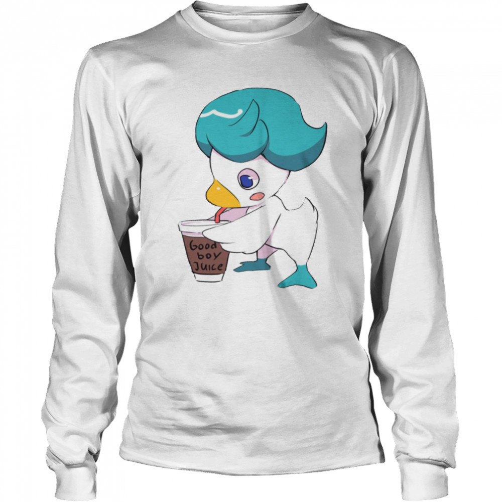 The New Duck Good Boy Juice Quaxly Pokemon shirt Long Sleeved T-shirt