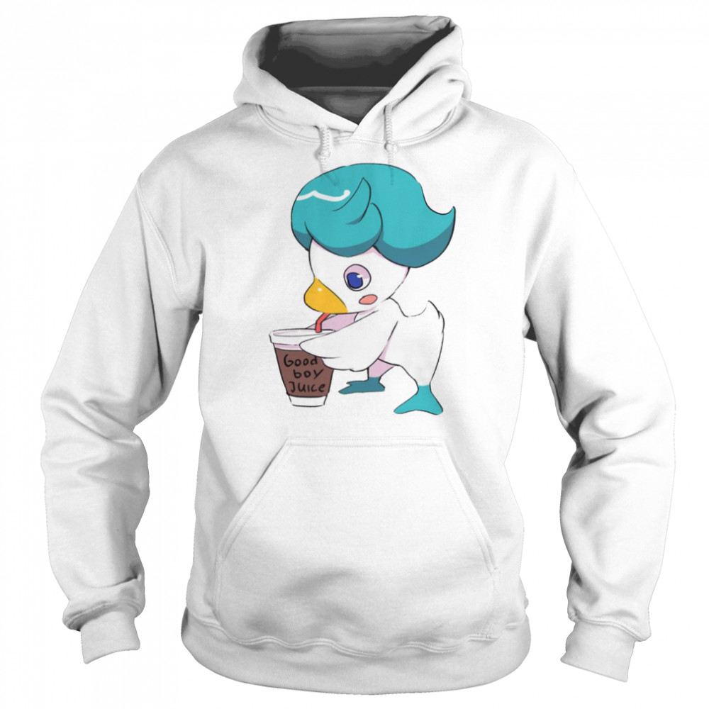The New Duck Good Boy Juice Quaxly Pokemon shirt Unisex Hoodie