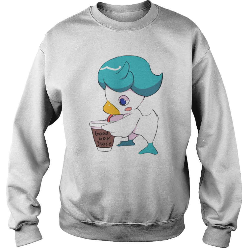 The New Duck Good Boy Juice Quaxly Pokemon shirt Unisex Sweatshirt