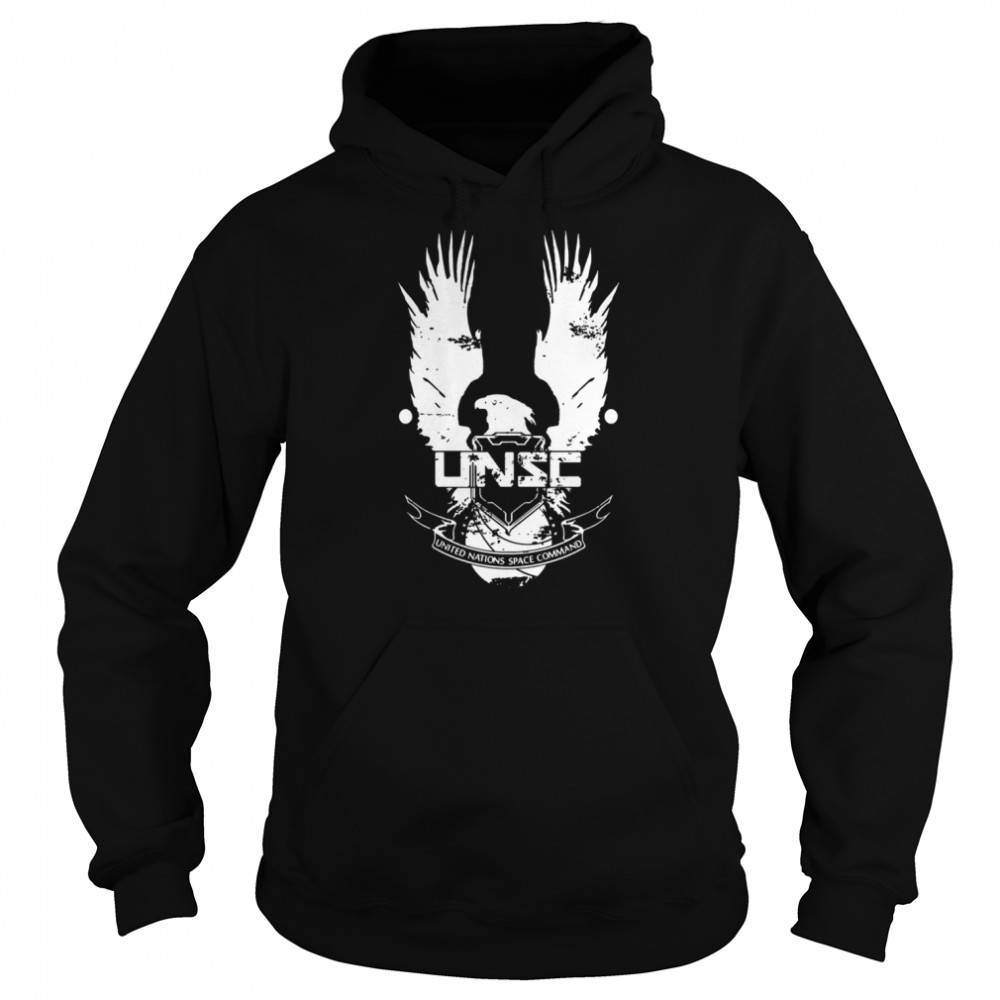 United Nations Space Command Unsc Worn Logo High Quality Halo Infinite shirt Unisex Hoodie