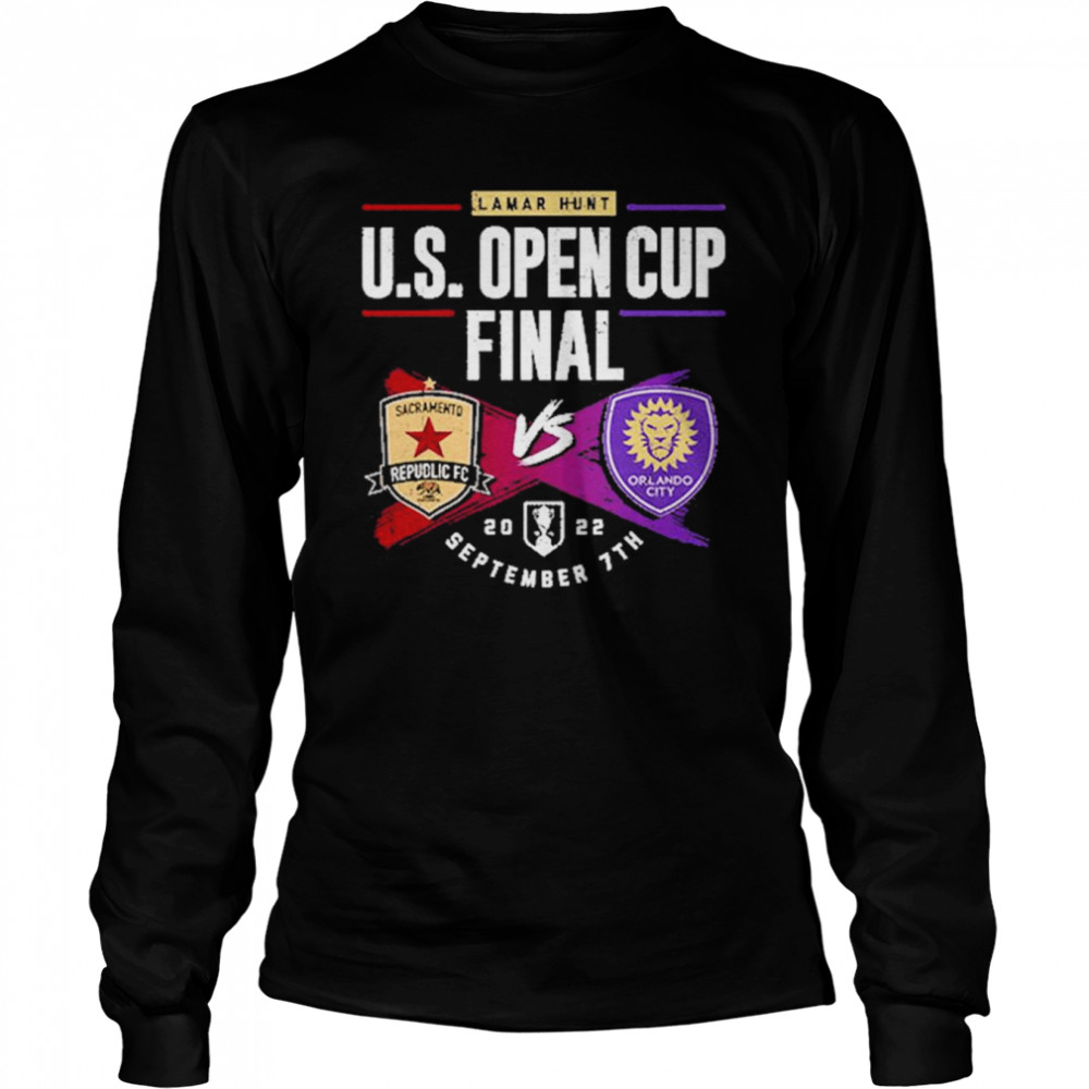 U.S. Open Cup 2022 Match up Lamar Hunt shirt Long Sleeved T-shirt