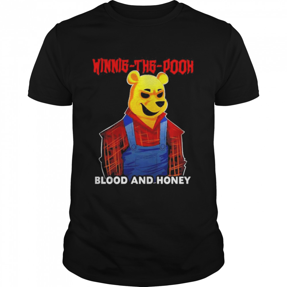 Winnie The Pooh Blood And Honey Halloween 2022  Classic Men's T-shirt
