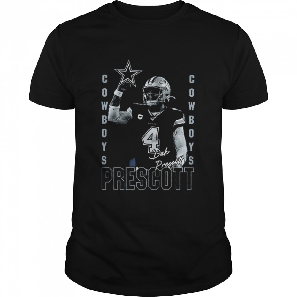 Awesome dak Prescott Dallas Cowboys Play Action T-Shirt